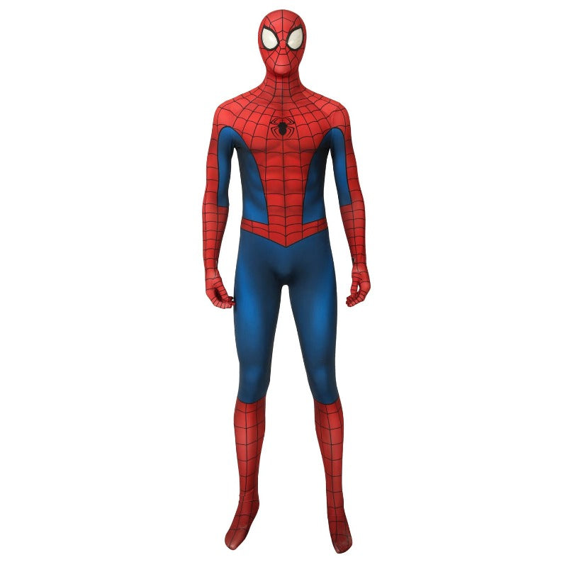 Halloweez Spider-Man 3D Zentai Suit - Exciting PS4 Cosplay Outfit for Halloween