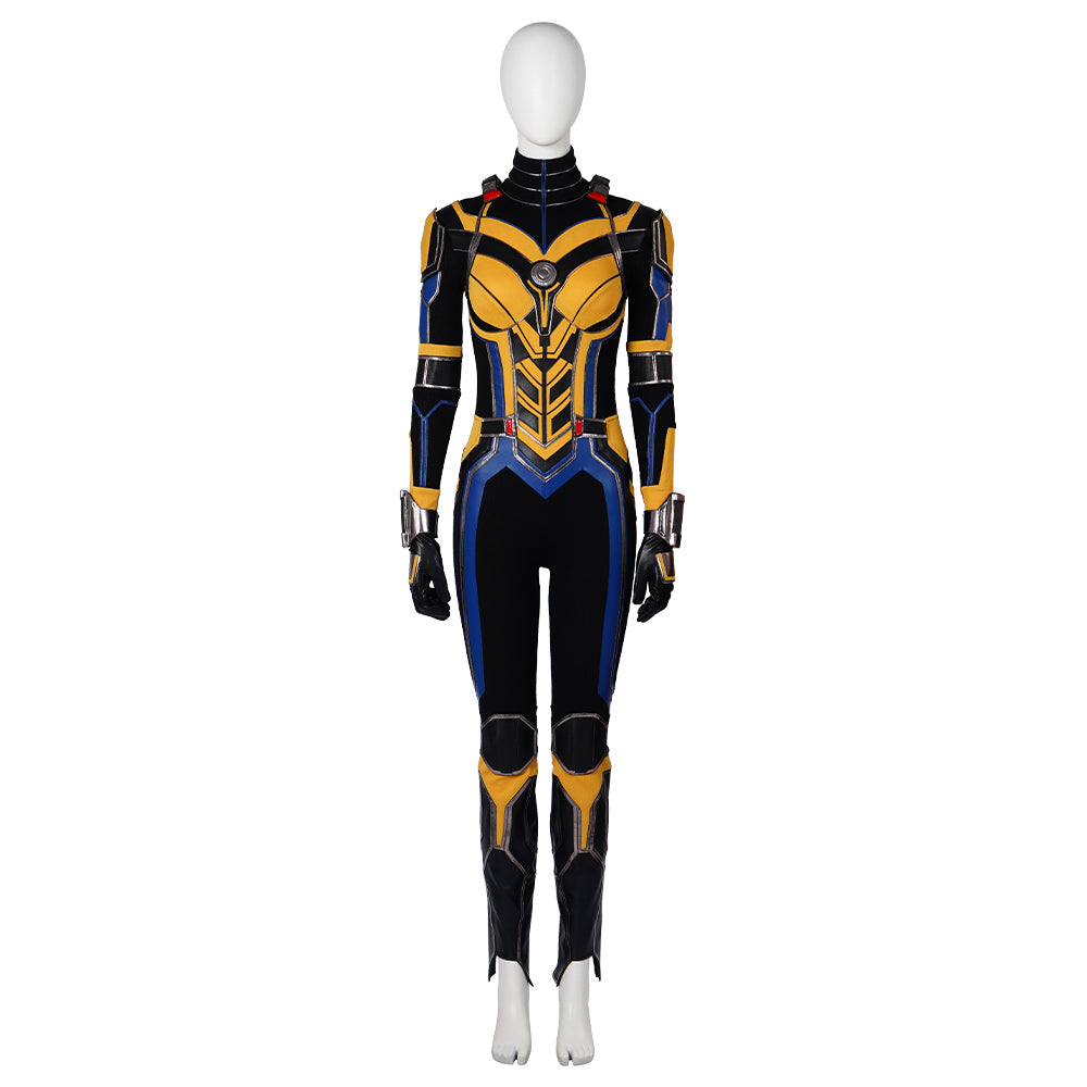 Halloweez Wasp Costume from Ant-Man and the Wasp: Quantumania - Women's Superhero Cosplay Suit