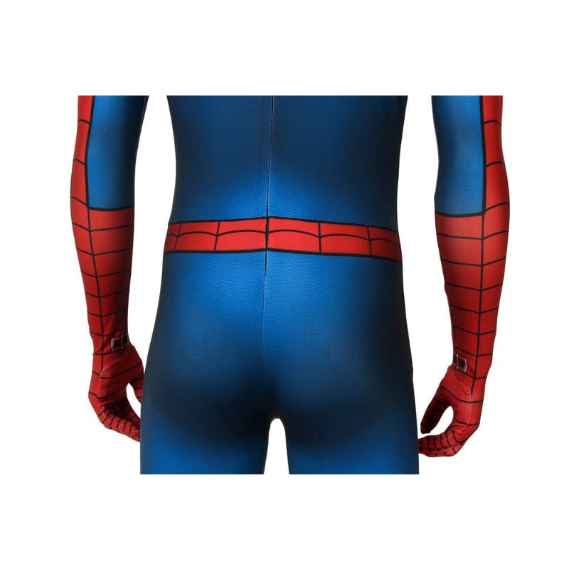 Halloweez Spider-Man 3D Zentai Suit - Exciting PS4 Cosplay Outfit for Halloween