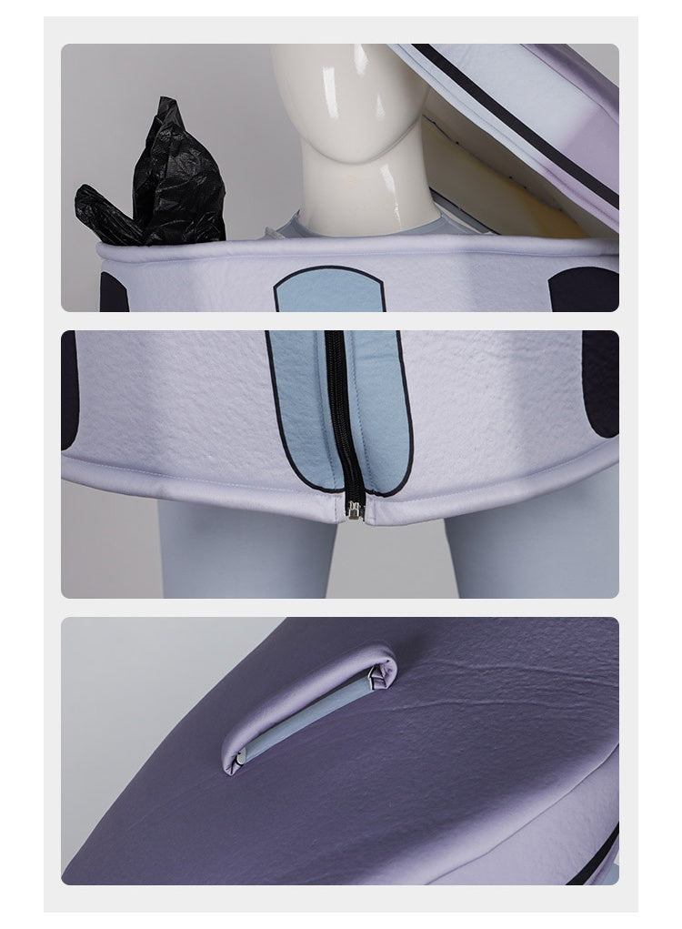 Honkai Star Rail King Next Barrel Cosplay Costume Trash Can Game Character Funny Set - Halloweez