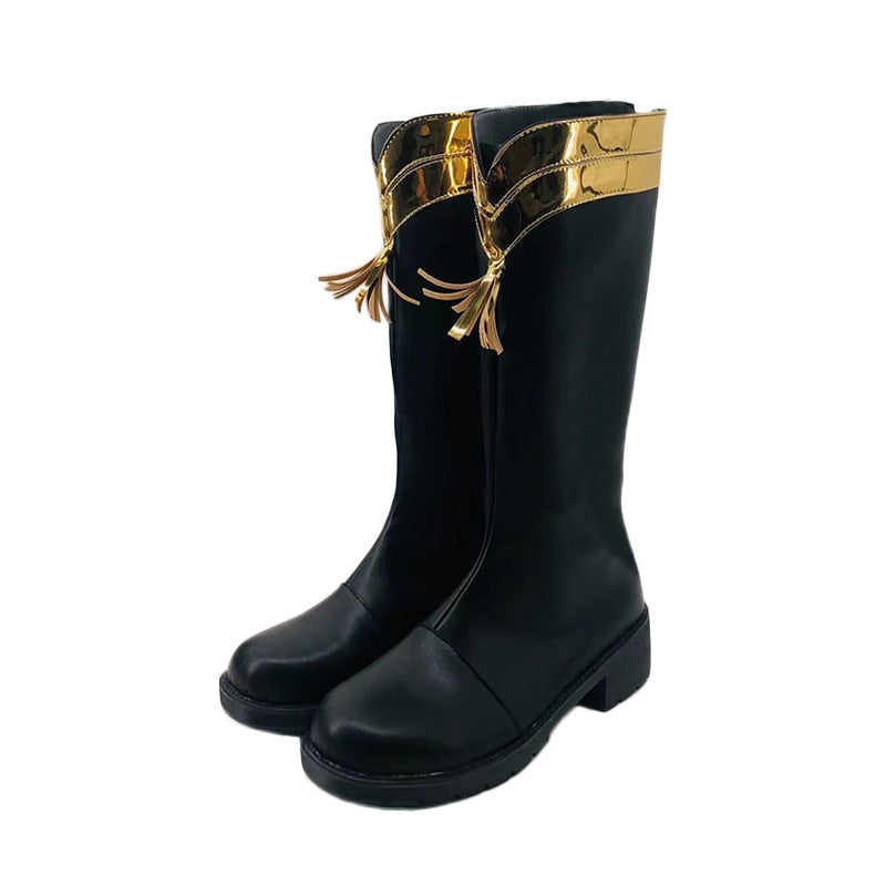 Revue Starlight Maya Tendo, Nana Daiba, Junna Hoshimi Cosplay Shoes for Anime Fans - Halloweez