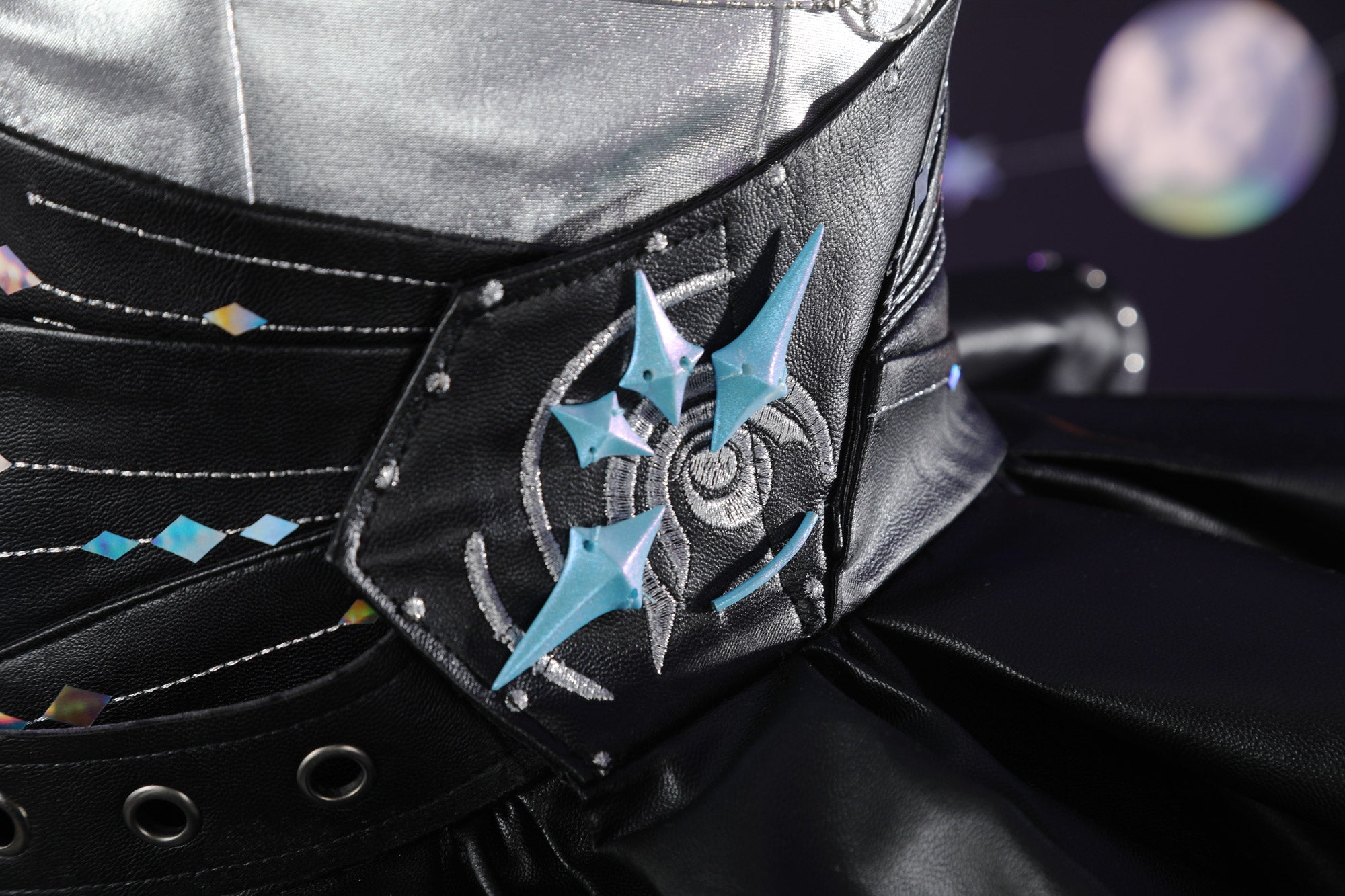 NARAKA: BLADEPOINT Blue Dream Soundwave Series Band Lead Singer Cosplay Costume - Halloweez