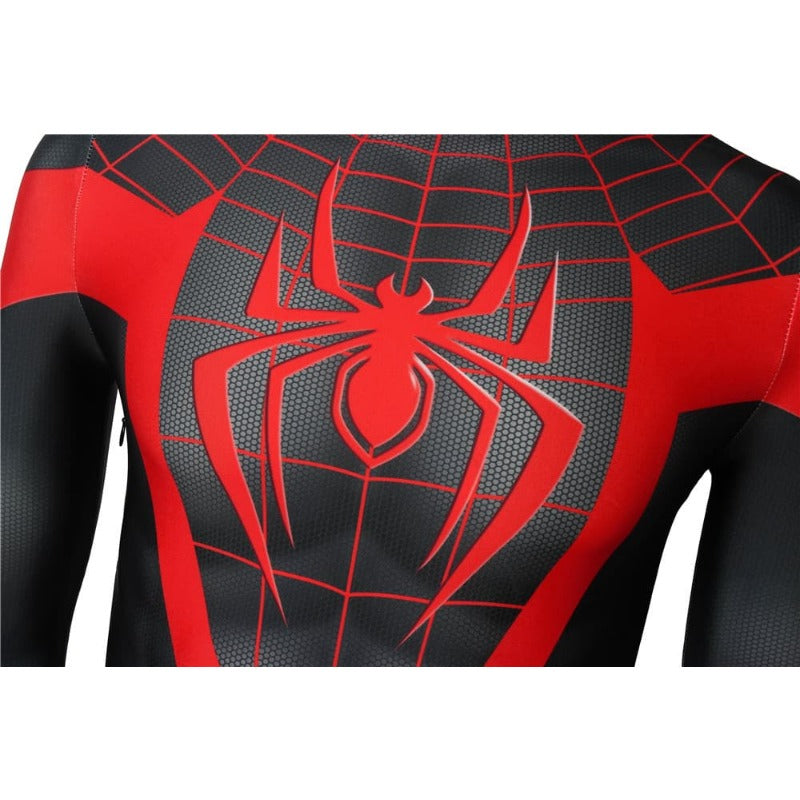 Halloweez Miles Morales Spider-Man 3D Spandex Cosplay Suit