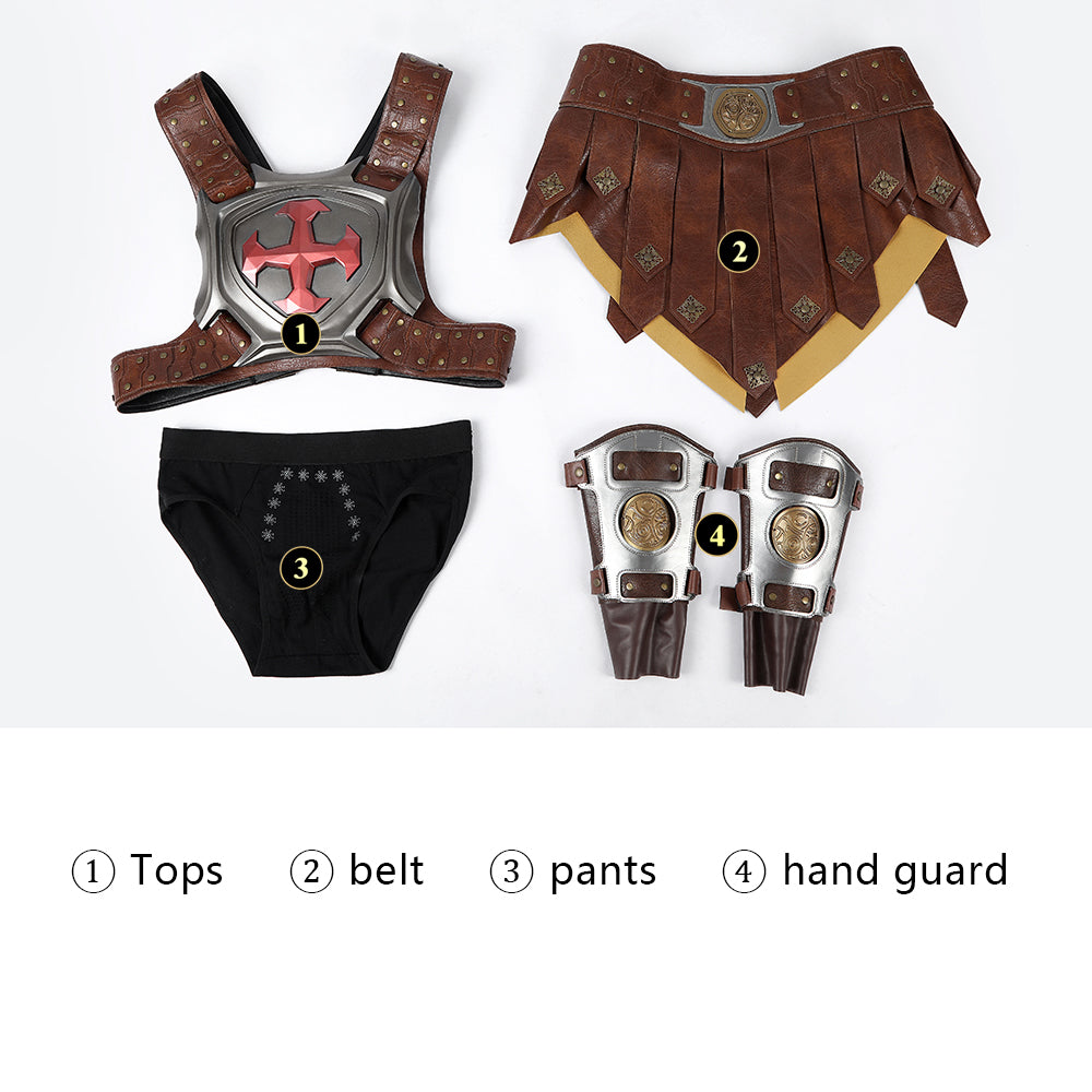 He-Man and the Masters of the Universe: Revelation He-Man Cosplay Costume - Halloweez