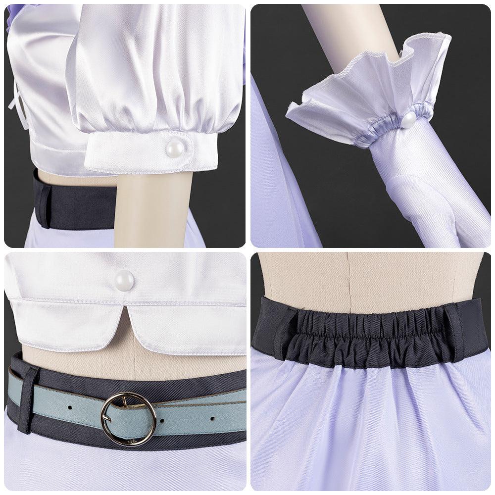 School Idol Master Himesaki Ripa Cosplay Costume Anime Game Dress - Halloweez