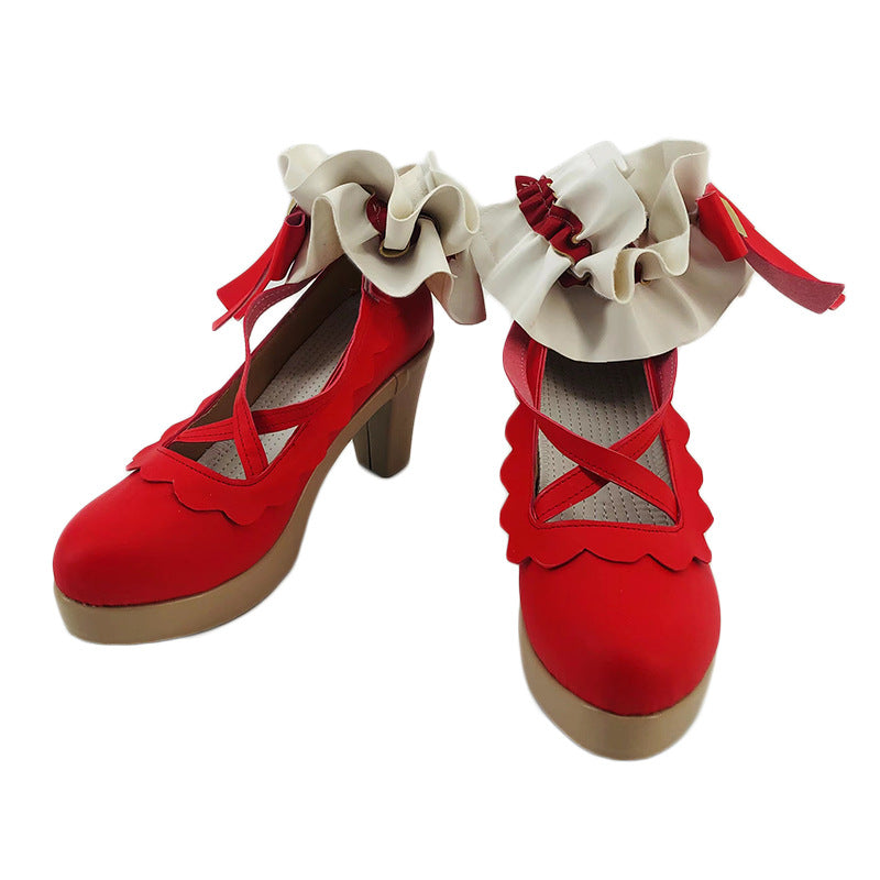 Aikatsu! Ichigo Hoshimiya Cosplay Shoes for Anime Conventions - Halloweez