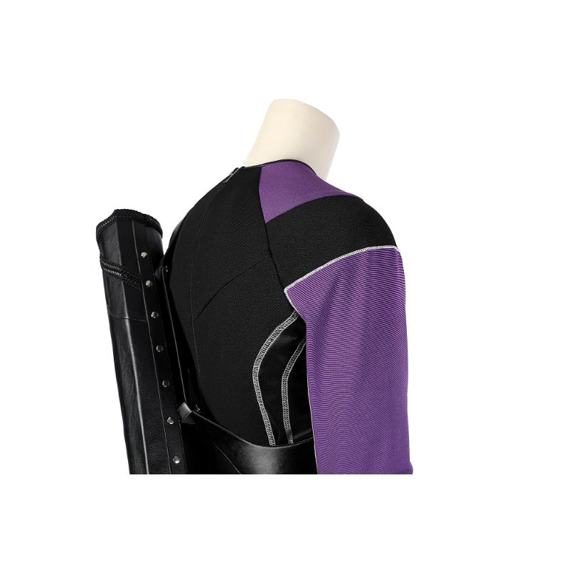 Halloweez Hawkeye Cosplay Costume Full Set with Quiver - Perfect for Halloween and Carnival