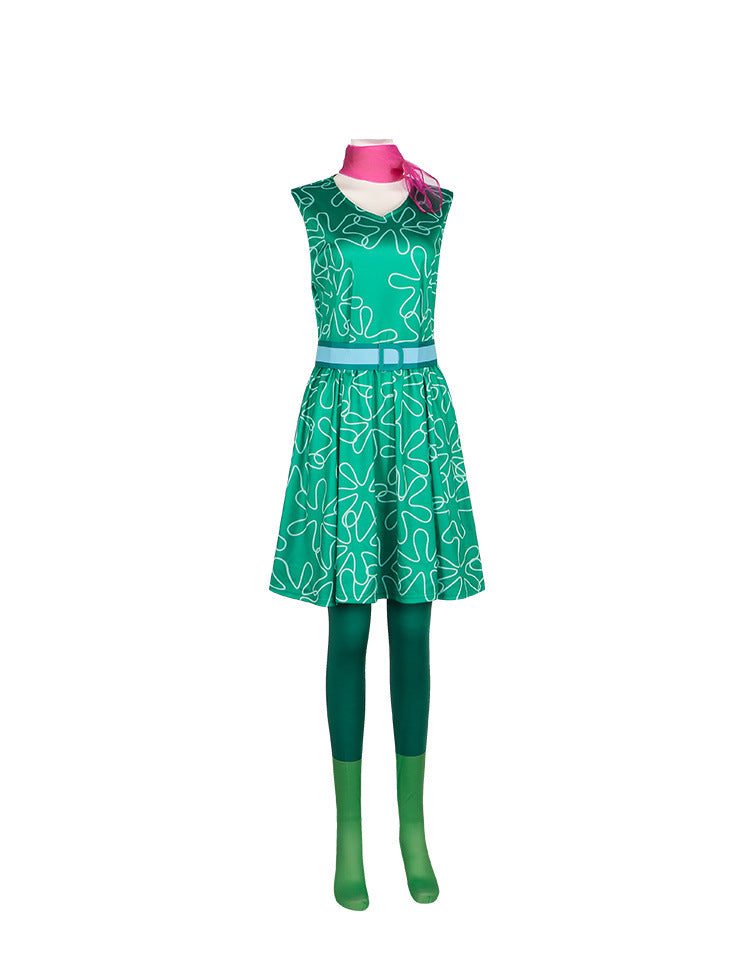Inside Out 2 Joy and Disgust Cosplay Costume for Kids - LYXZY0705245