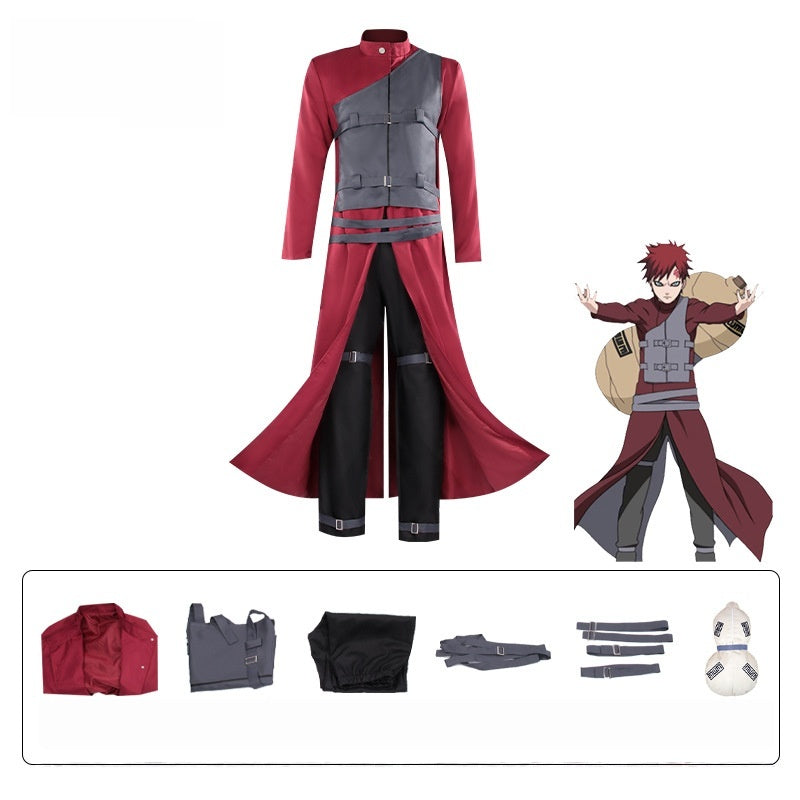 Halloween Costume Naruto Gaara Cosplay Costume Fifth Kazekage Gaara Cosplay Anime - Halloweez