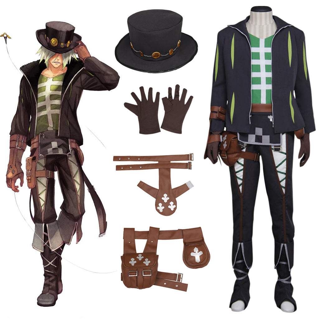Halloweez Dezel Cosplay Costume from Tales of Zestiria the X - Authentic & Comfortable