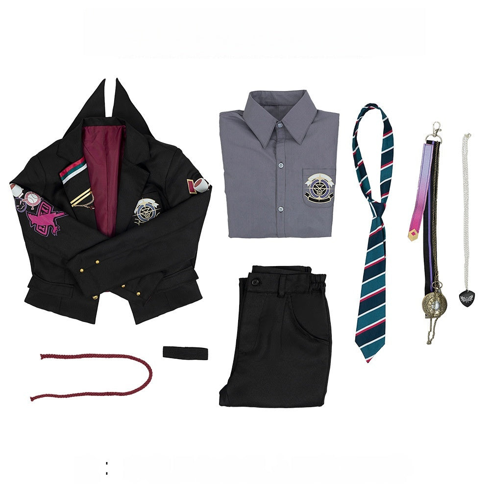 VTuber VOLTACTION Hibari Watarai Anime Cosplay Costume Set - Semi-Anniversary Edition - Halloweez