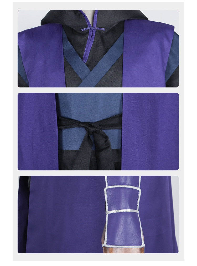 Assassin Wu Liuqi Shadow Assassin Seven Cosplay Costume - 2D Game Anime Clothing - Halloweez