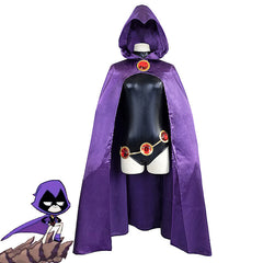 DC Comics Teen Titans Raven Cosplay Costume - Premium Quality Outfit for Fans - Halloweez