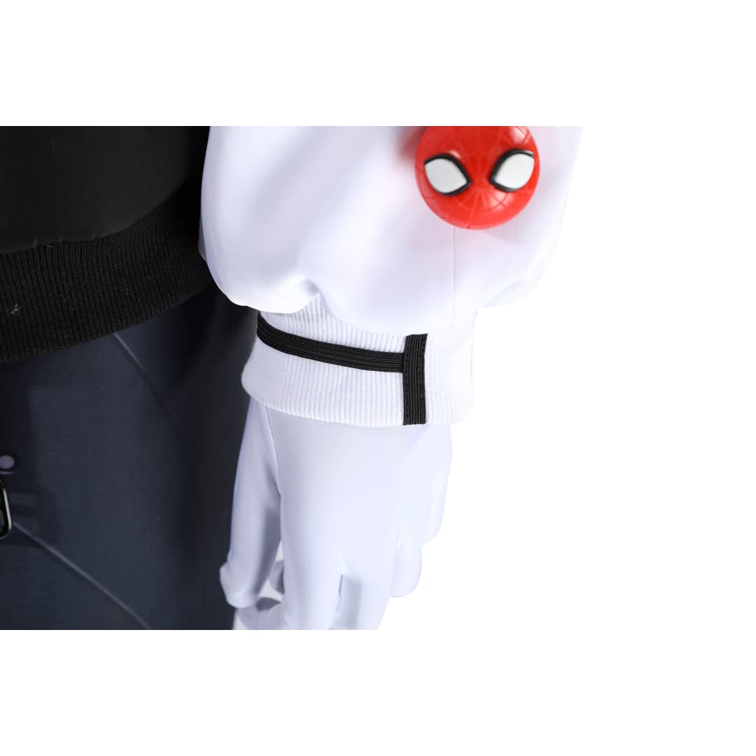 Spider-Man: Across the Spider-Verse Gwen Stacy Ghost-Spider Cosplay Costume - Halloweez