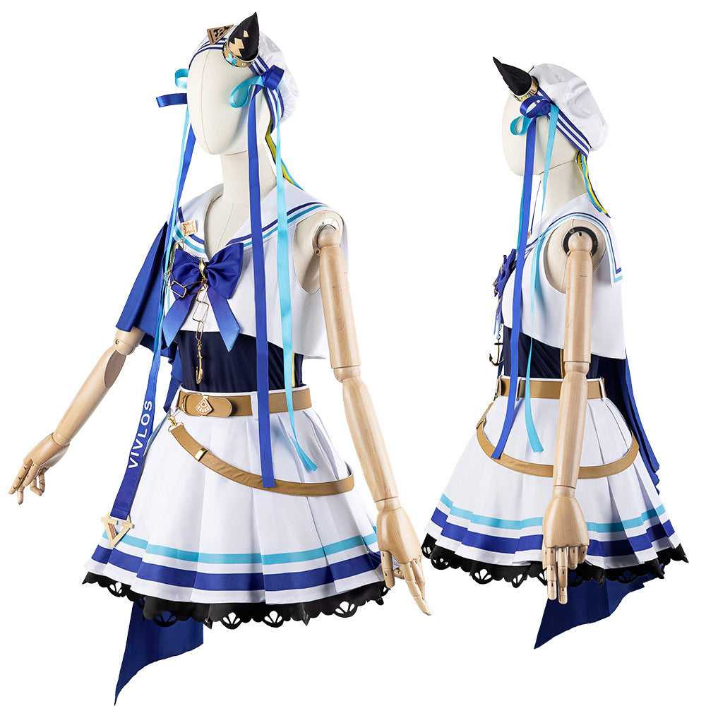 Vivlos Pretty Derby Anime Cosplay Costume for Girls - Strong Attack Pretty Derby - Halloweez