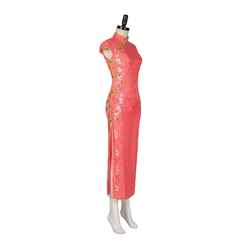 Elegante disfraz de cheongsam para Halloween: vestido tradicional inspirado en el amor eterno