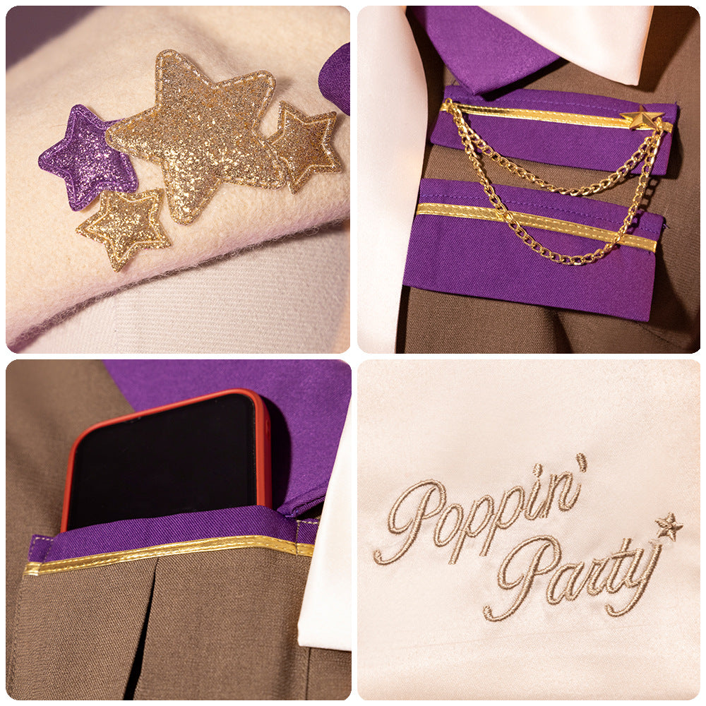 bangdream Ichigaya Arisa cosplay costume for women - BanG Dream! game character dress - Halloweez