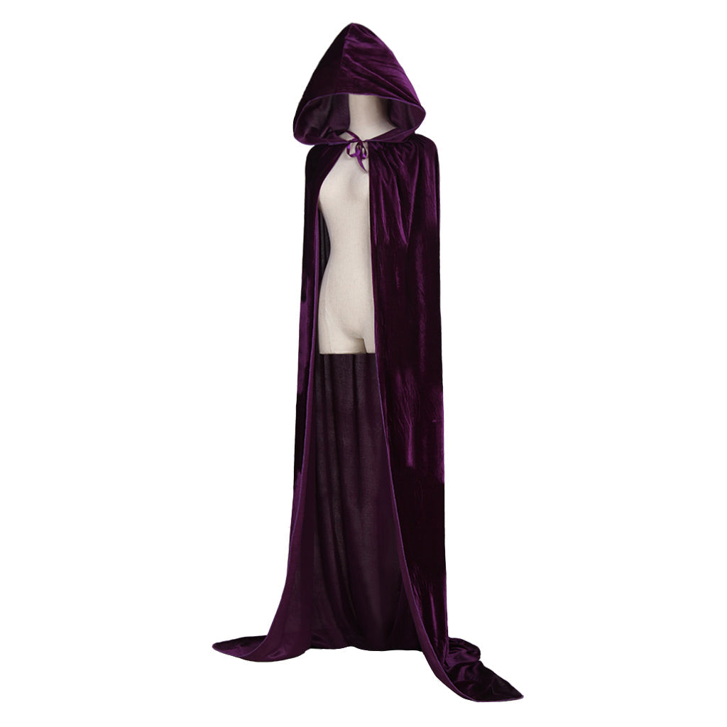 Halloweez Vampire Cape - Authentic Medieval Hooded Robe Cosplay Costume