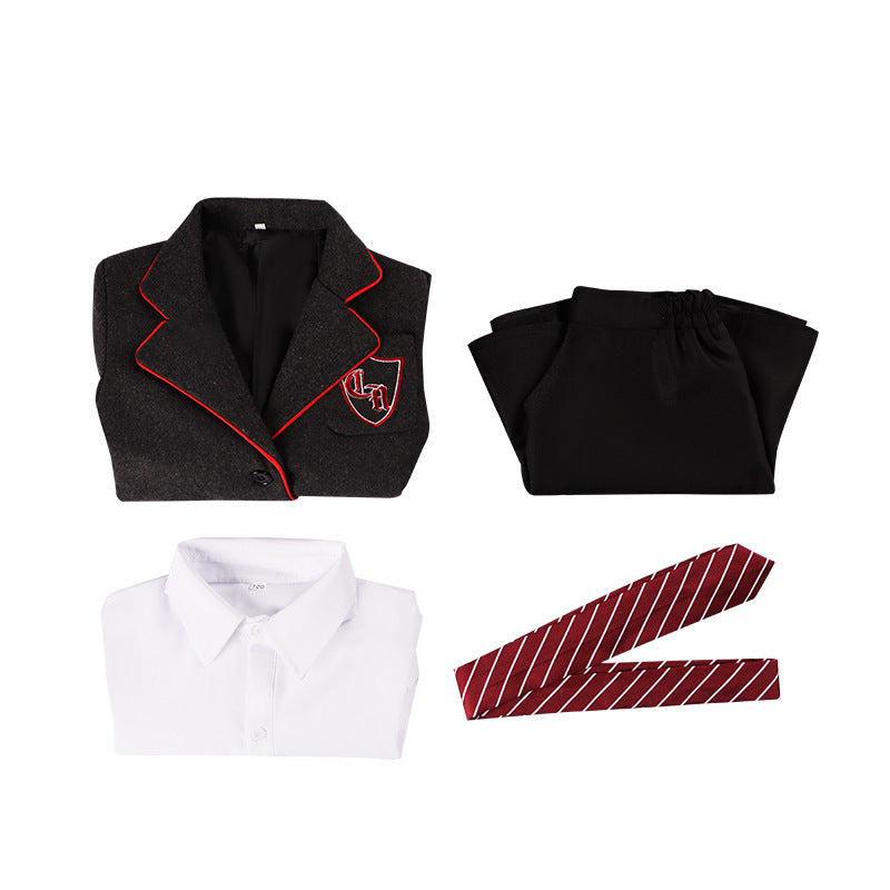 Matilda Cosplay Costume Hortensia Children's Student Uniform Magician Halloween Performance Outfit - Halloweez