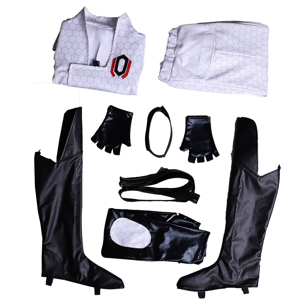 Miranda Lawson Cosplay Costume Women Battle Suit | Mass Effect Full Set Outfit by Halloweez