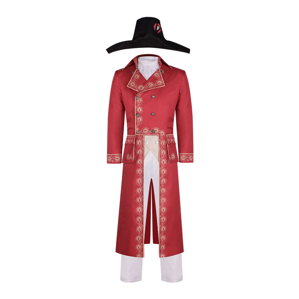 Napoleon Cosplay Costume Medieval Court Retro Napoleon Movie Cosplay Outfit - Halloweez