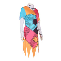 The Nightmare Before Christmas Sally Skellington Cosplay Costume for Halloween and Stage Performance - Halloweez