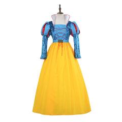 Snow White Costume for Adult, Kids Princess Roleplay Dress Outfit - Halloweez