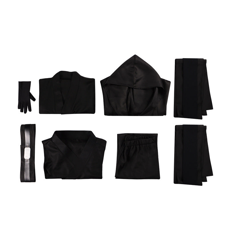 Star Wars Mandalorian Luke Skywalker Jedi Robe Cosplay Costume - Halloweez