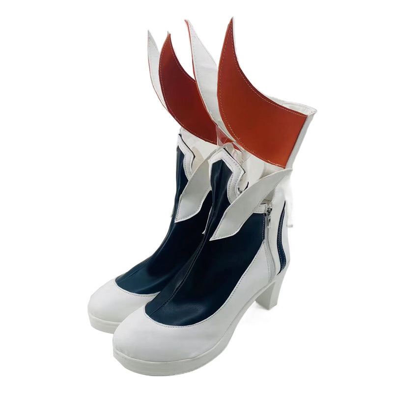 Honkai Impact 3rd Kiana Kaslana (Herrscher of Flamescion) Cosplay Shoes for Anime Conventions - Halloweez