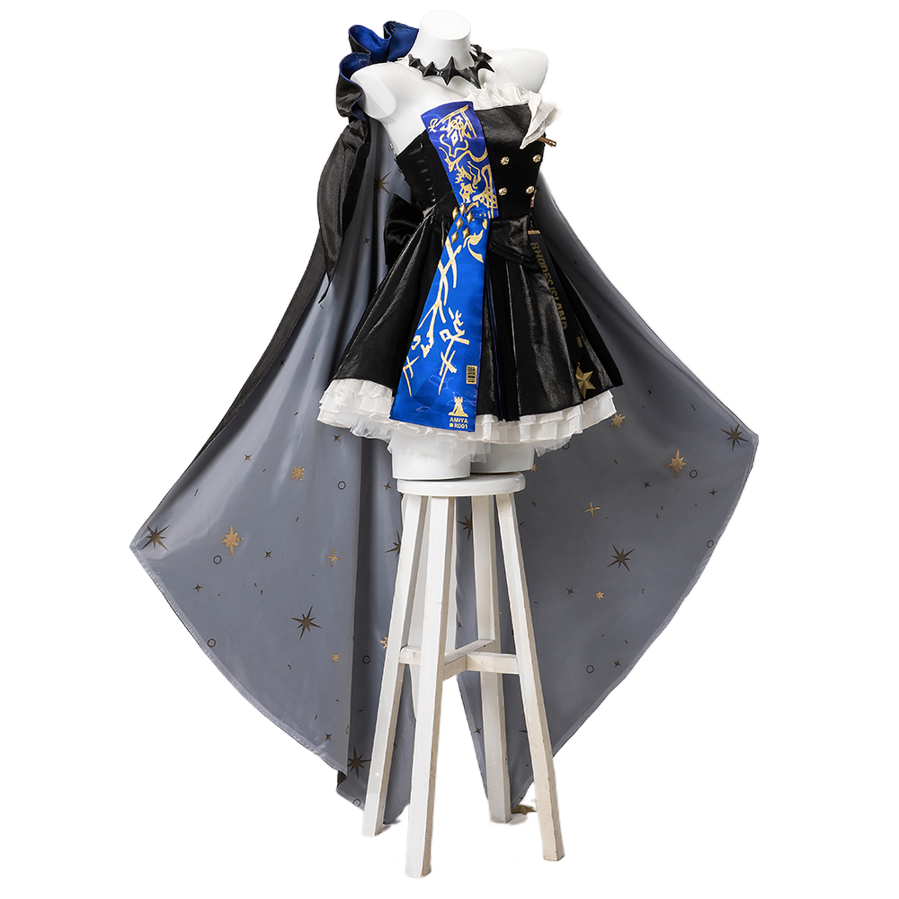 Halloweez AMBIENCE SYNESTHESIA Amiya Cosplay Costume - Premium Gamers Outfit