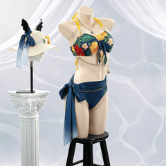 Uma Musume Satono Crown Summer Beach Cosplay Costume for Comic‑Con