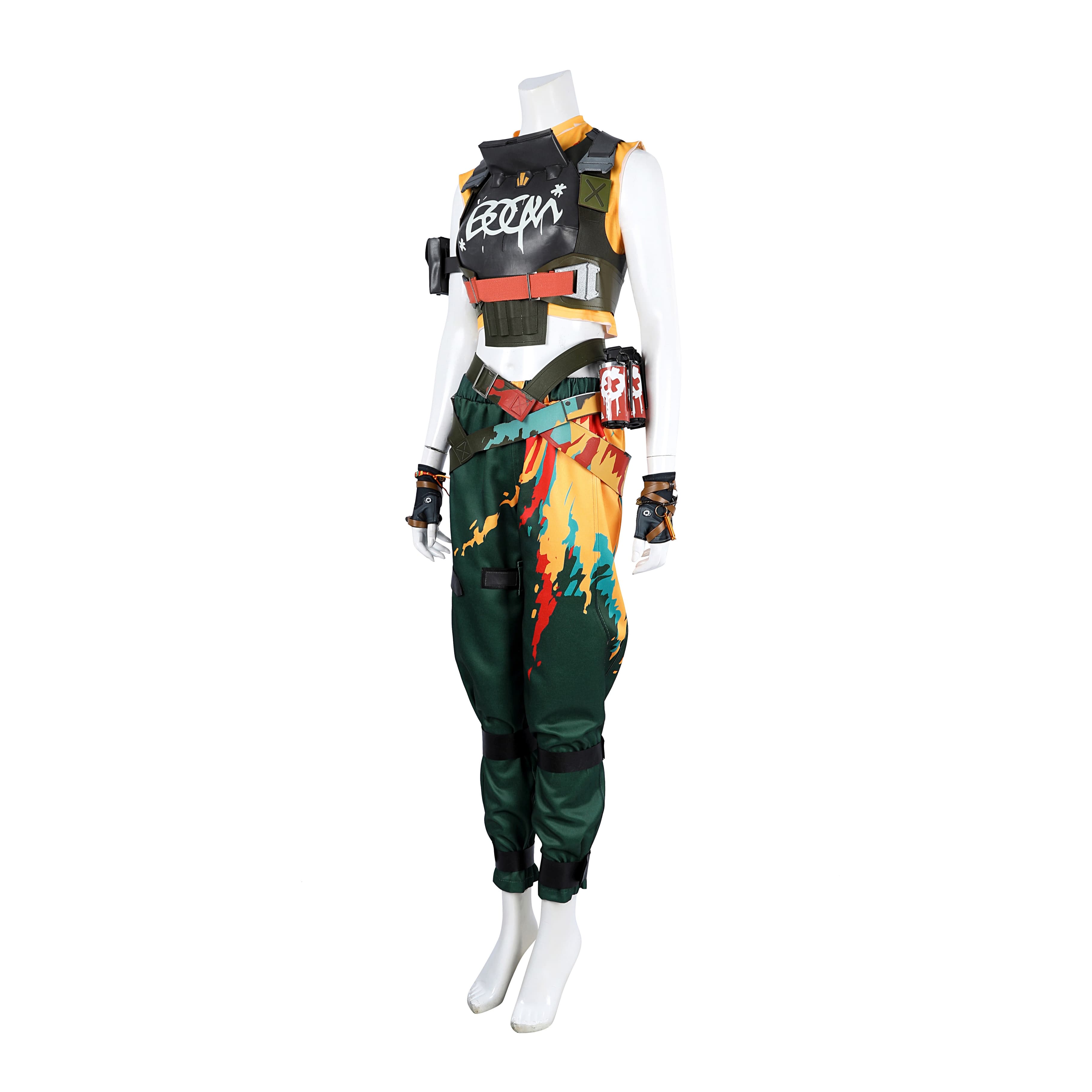 Yoru Cosplay Costume from VALORANT – Full Set with Mask, Gloves & Accessories - Halloweez