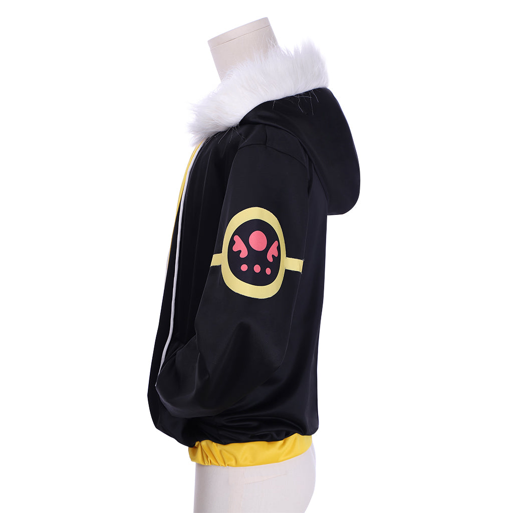 Halloweez Frisk Cosplay Hoodie - Premium Undertale Anime Role Play Outfit for Enthusiasts