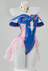 Yu‑Gi‑Oh! Dark Magician Girl Cosplay Costume Custom‑Made for Halloween Comic‑Con Events