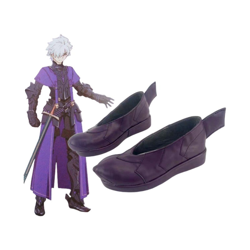 1508FGO Galahad Cosplay Shoes for Anime Conventions and Performances - Halloweez