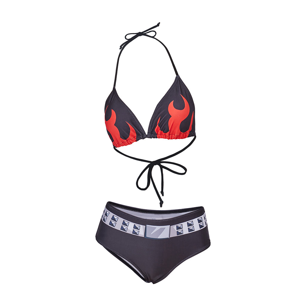 Tengen Toppa Gurren Lagann Yoko Littner Bikini Cosplay Swimsuit Two-Piece Set - Halloweez