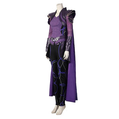 Traje de cosplay de Clea del Doctor Strange para Halloween: atuendo morado de primera calidad