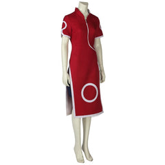 Costume de cosplay Naruto Sakura Haruno d'Halloween - Tenue de personnage d'anime haut de gamme