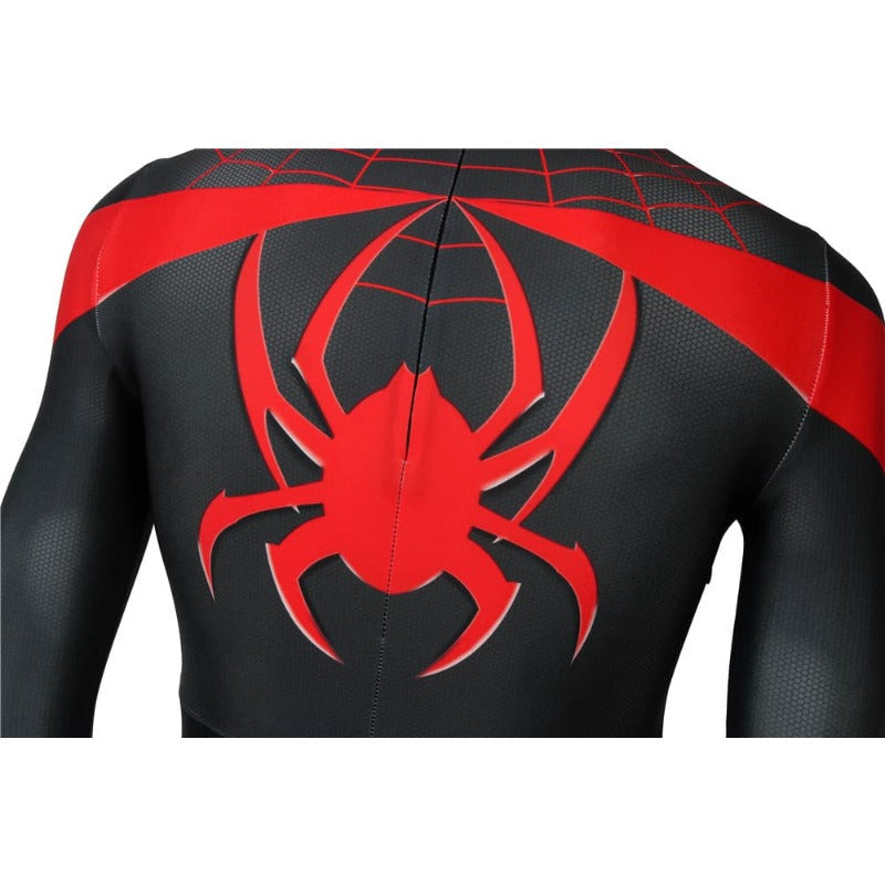 Halloweez Miles Morales Spider-Man 3D Spandex Cosplay Suit