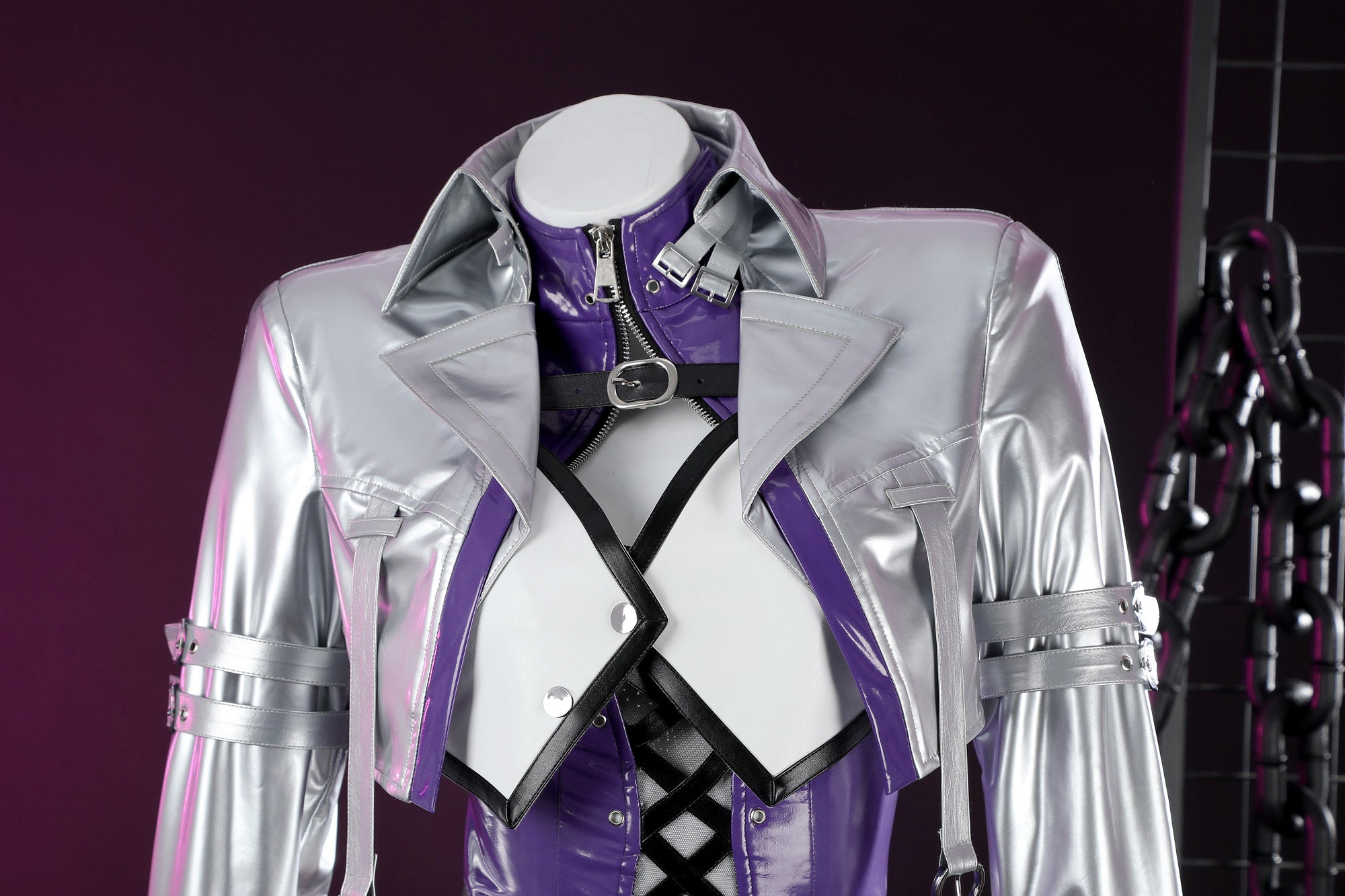 NARAKA: BLADEPOINT & KOF Shermie and Ning Hongye Cosplay Costume for Women - Halloweez