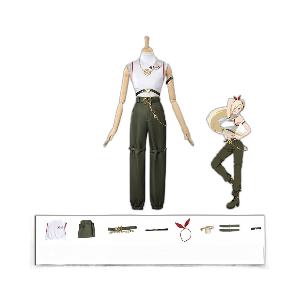Ino Yamanaka Cosplay Costume - Naruto Anime Cosplay Outfit for Women - Halloweez