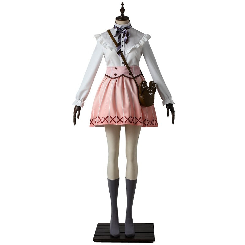 Halloweez Rurikawa Yuki Cosplay Wig - MANKAI Summer Troupe School JK Uniform for Halloween & Parties