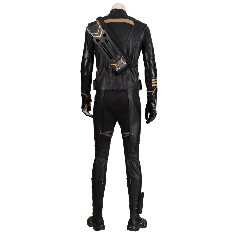 Avengers 4 Hawkeye Ronin Cosplay Costume, Samurai Style Warrior Outfit Full Set for Men - Halloweez