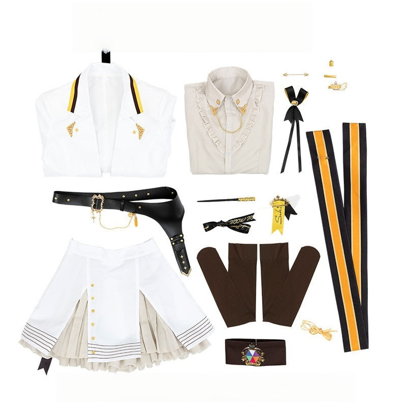 World Project Kagamine Rin Hana Satonori Momoi Airi 2D Anime Costume Set - Project Sekai Cosplay - Halloweez
