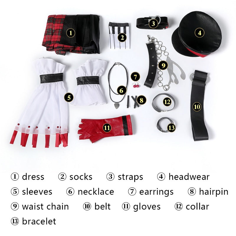 Halloweez Xiao Qiao Cosplay Outfit - Exclusive Standard Size