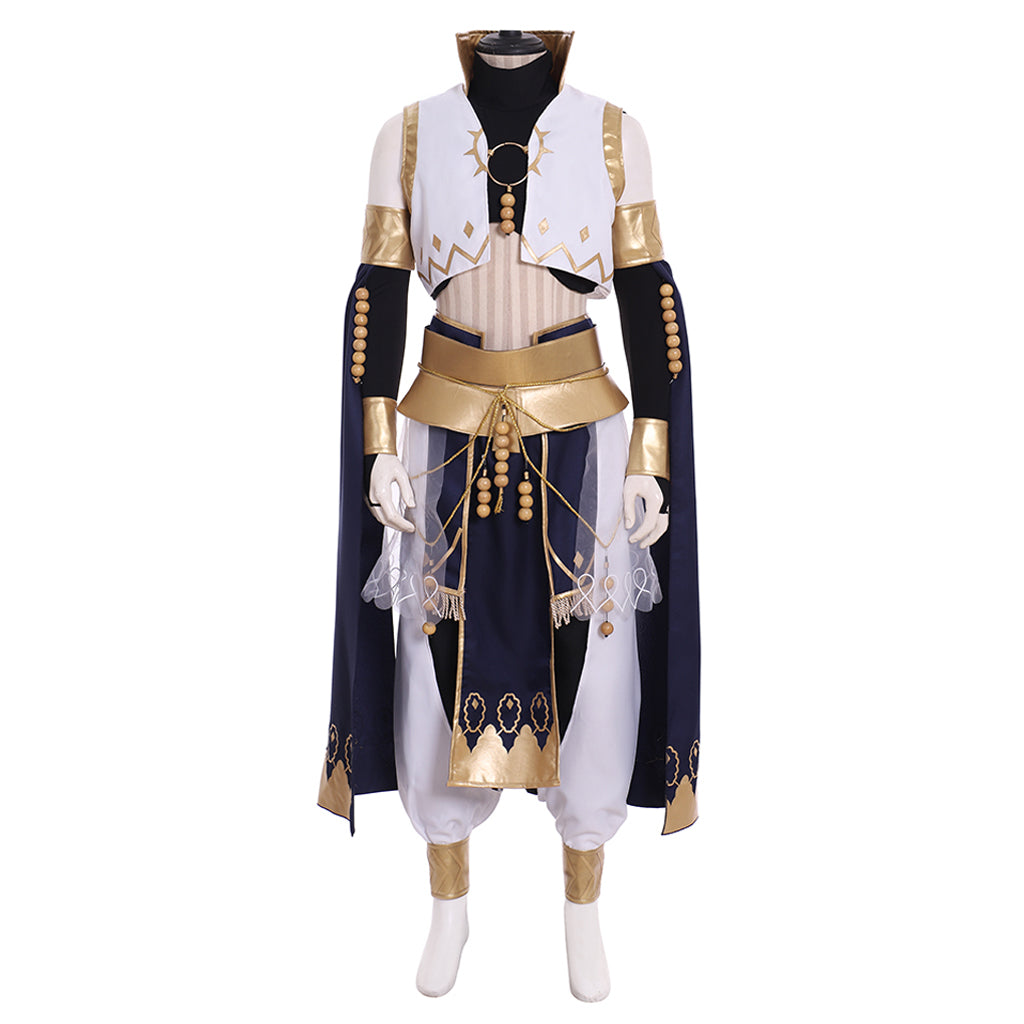 Halloweez Fire Emblem Inspired Indigo Dancer Cosplay Costume for Stage Performances