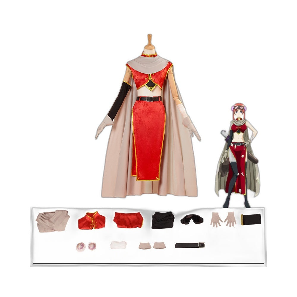 Gintama Kagura Two Years Later Cosplay Costume Anime Outfit for Women - Halloweez