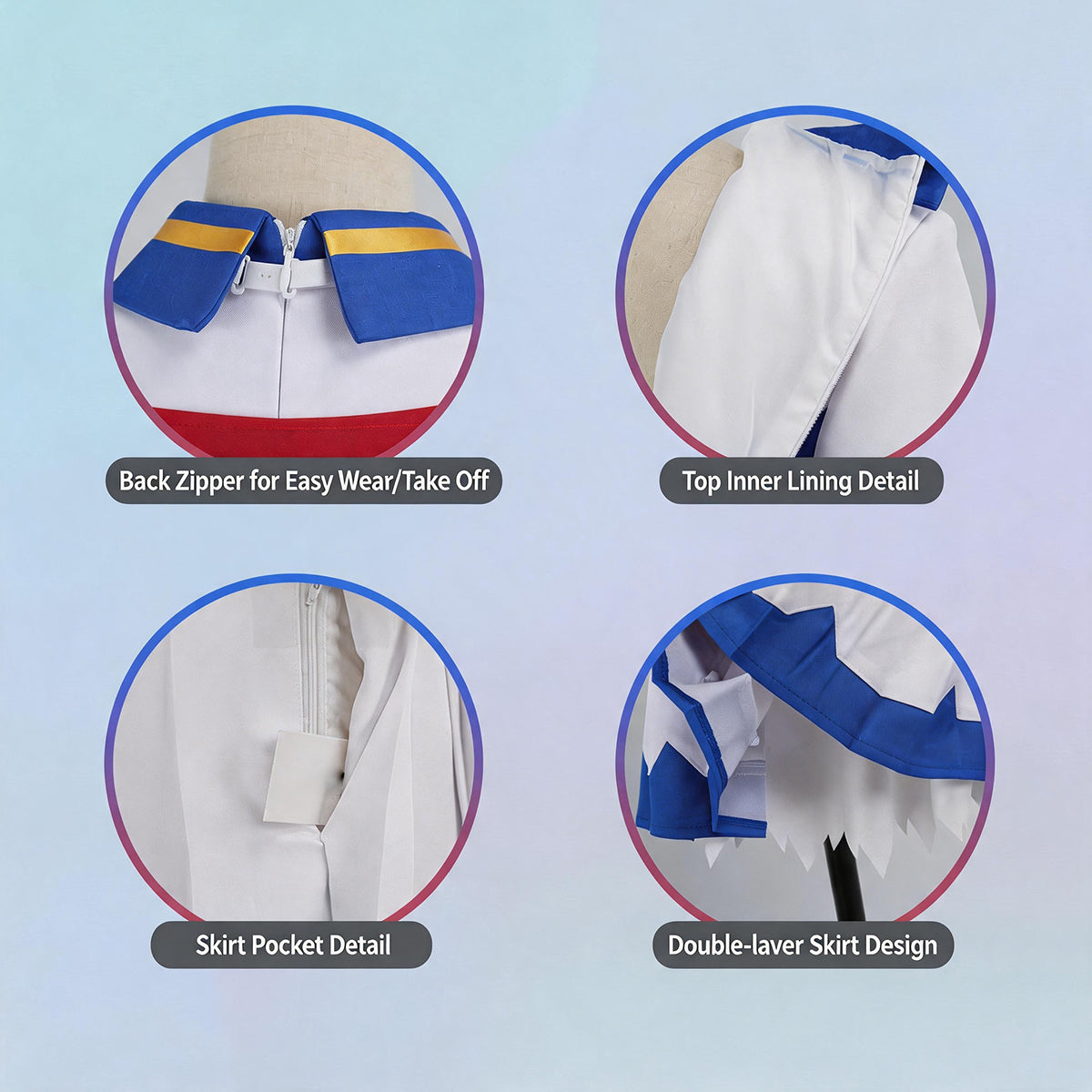 Uma musume: Pretty Derby Tokai Teio Full Competition Cosplay Costume Outfit Set - Halloweez