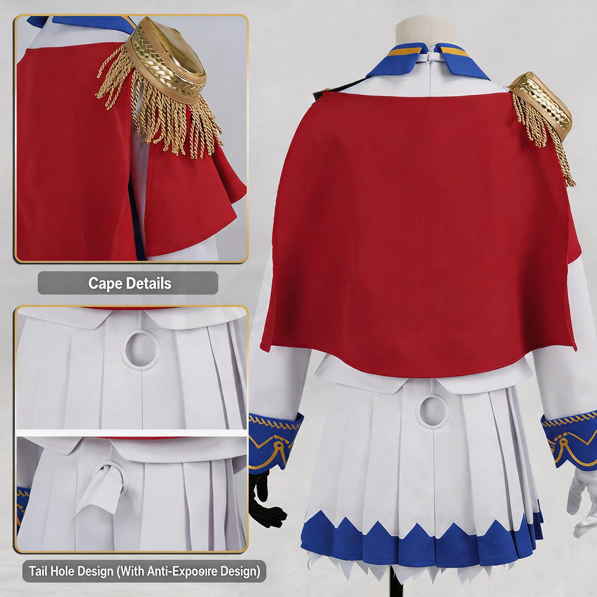 Uma musume: Pretty Derby Tokai Teio Full Competition Cosplay Costume Outfit Set - Halloweez