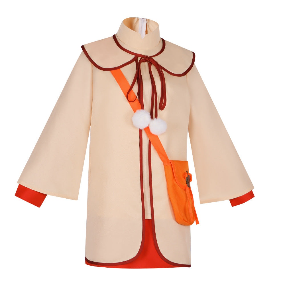 SPY×FAMILY CODE: White Anya Forger Cosplay Costume Full Set with Bag - Halloweez